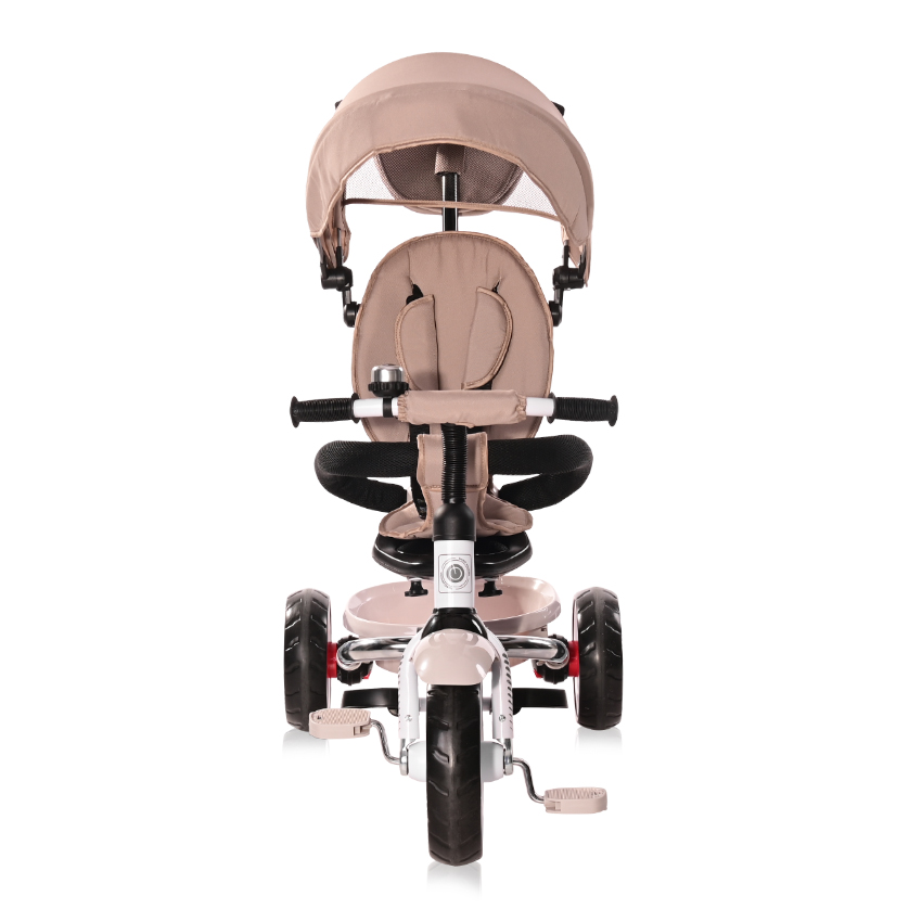 Τρίκυκλο πτυσσόμενο ποδηλατάκι της εταιρείας Lorelli με συμπαγείς τροχούς και μεταλλικές ζάντες.