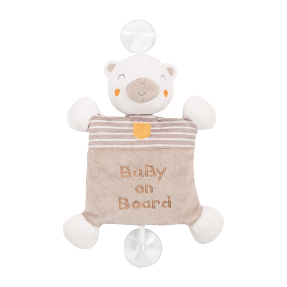 KIKKA BOO ΣΗΜΑ BABY ON BOARD ΚΟΥΚΛΑΚΙ ΜΕ ΒΕΝΤΟΥΖΑ MY TEDDY ΜΠΕΖ.