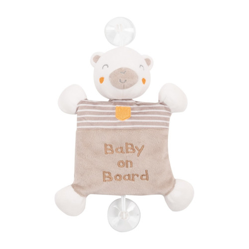 KIKKA BOO ΣΗΜΑ BABY ON BOARD ΚΟΥΚΛΑΚΙ ΜΕ ΒΕΝΤΟΥΖΑ MY TEDDY ΜΠΕΖ 31201010365