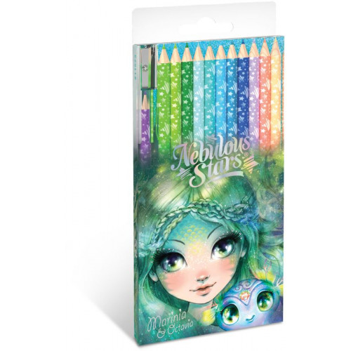 Nebulous Stars Coloring Pencil 12 Pack - 4 Σχέδια 11571-3