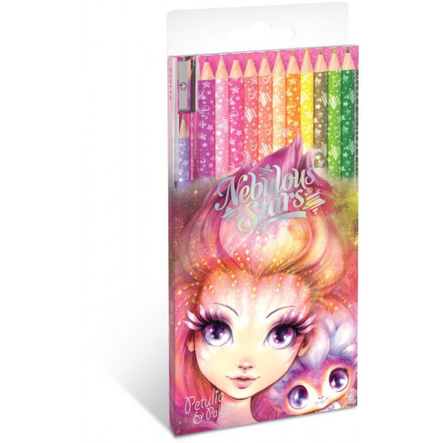Nebulous Stars Coloring Pencil 12 Pack - 4 Σχέδια 11571-4