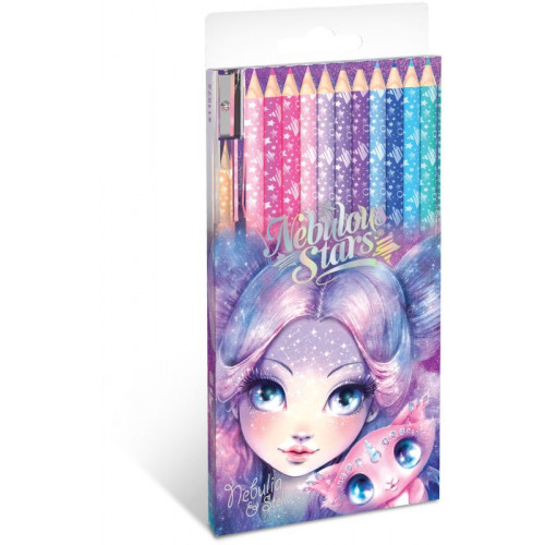 Nebulous Stars Coloring Pencil 12 Pack - 4 Σχέδια 11571-2