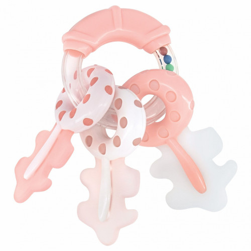 ΚΟΥΔΟΥΝΙΣΤΡΑ ΚΛΕΙΔΙΑ - KIKKA BOO RATTLE KEYS PINK 31303020041