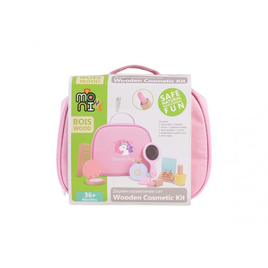 Χαρακτηριστικά Προϊόντος:Ξύλινο Σετ καλλυντικών της MONI Toys.