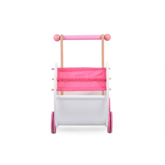 Ξύλινο Καροτσάκι για Κούκλες MONI Toys.