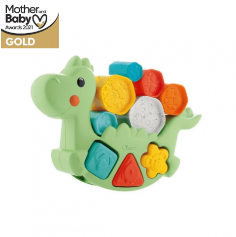 ECO+ ΣΕΙΡΑ ΔΕΙΝΟΣΑΥΡΟΣ ΙΣΟΡΡΟΠΙΑΣ ΜΕ ΚΥΛΙΝΔΡΟΥΣ CHICCO Y02-10499-10