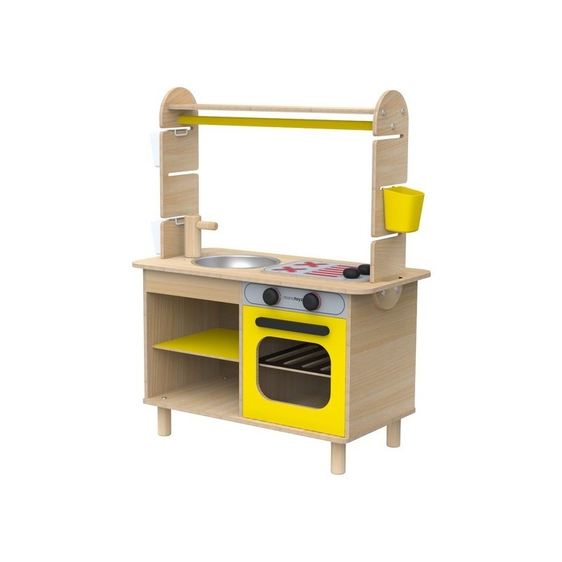 Η φωτογραφία δείχνει MAMATOYZ ΜΙΝΙ ΞΥΛΙΝΗ ΚΟΥΖΙΝΑ.