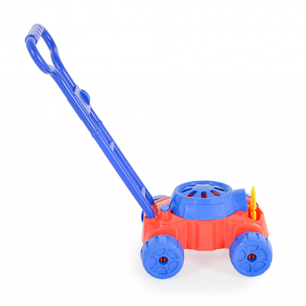 Η φωτογραφία δείχνει Χορτοκοπτικό με μηχανισμό για φούσκες της εταιρείας Cangaroo.