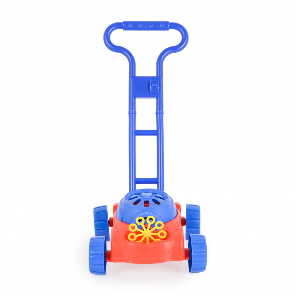 Η φωτογραφία δείχνει Χορτοκοπτικό με μηχανισμό για φούσκες της εταιρείας Cangaroo.