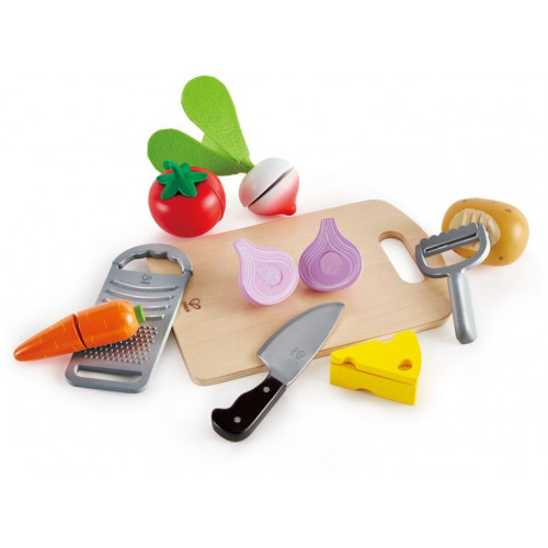 Hape Chef's Choice - Τα Υλικά Μαγειρικής Του Σεφ - 10Τεμ. E3154B