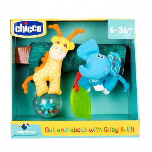 CHICCO ΠΑΙΧΝΙΔΙ ΚΑΡΟΤΣΙΟΥ  GILBI KAI ELI Y03-10060-00