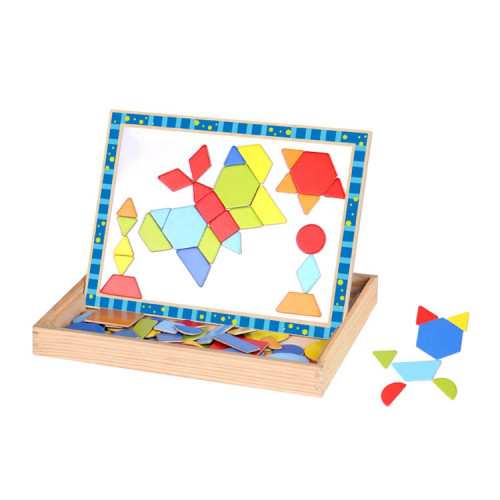 ΜΑΓΝΗΤΙΚΟ ΠΑΖΛ TOOKY TOY TKF027 ΜAGNETIC PUZZLE SHAPES 6970090048784