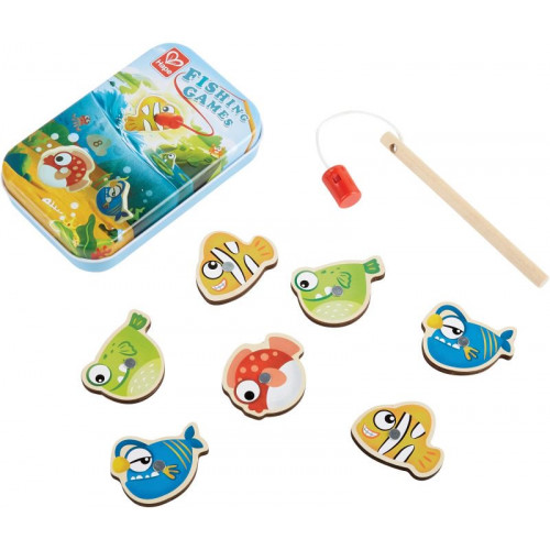 Hape Gone Fishing Μαγνητικό Ψάρεμα 9 Τεμ E0477