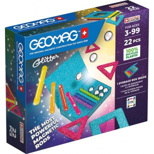 Geomag Σετ Glitter 22-Green (PF.527.534.00)