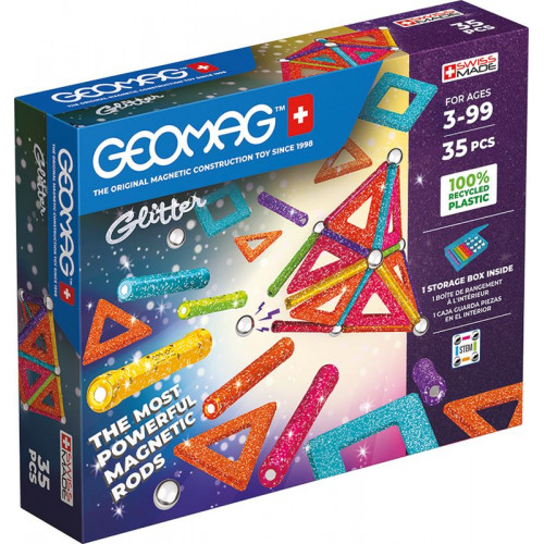 Geomag Σετ Glitter 35-Green (PF.527.535.00)