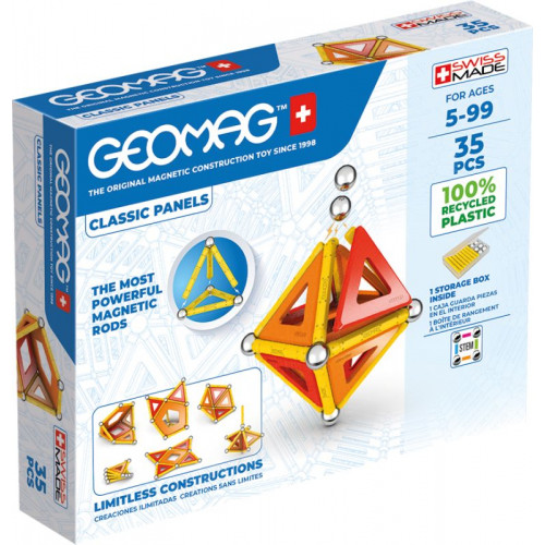 Geomag Σετ Classic Panels 35 - Green (470)