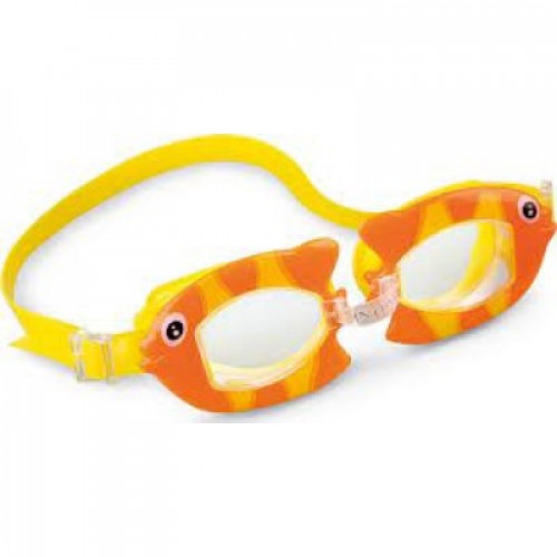 INTEX ΓΥΑΛΑΚΙΑ ΚΟΛΥΜΒΗΣΗΣ FUN GOGGLES ΠΟΡΤΟΚΑΛΙ 55603-FISH