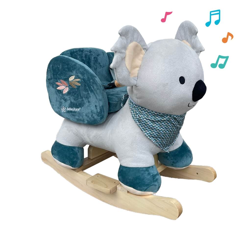 Το κουνιστό Κοάλα της Bebe Stars, θα γίνει ο καλύτερος σύντροφος των μικρών μας φίλων, με μοντέρνα χρώματα και διασκεδαστικούς ήχους.