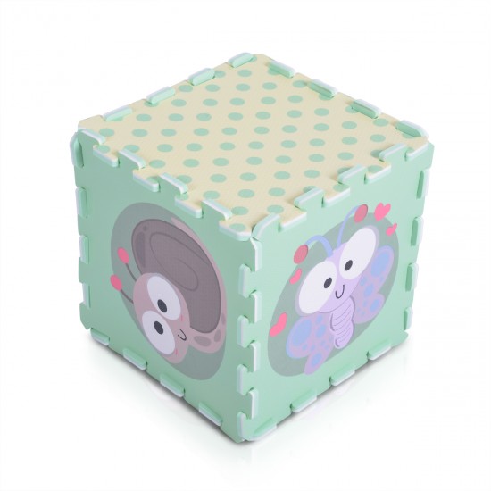 Αναλυτικά χαρακτηριστικά:Αντιολισθητική επιφάνειαΕκτύπωση θερμικής μεταφοράςΠεριέχει 9 τεμάχιαΥποστηρίζει την ανάπτυξη της αντίληψης του χρώματος και των λεπτών κινητικών δεξιοτήτων από νεαρή ηλικίαΚατασκευασμένο από μαλακό ελαστικό αφρό EVA, με εξαιρετική λειτουργία θερμομόνωσηςΚατάλληλο για παιδιά