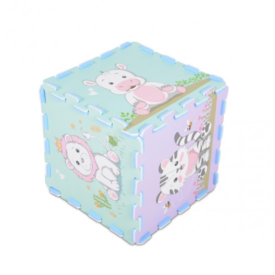 Αναλυτικά χαρακτηριστικά:Αντιολισθητική επιφάνειαΕκτύπωση θερμικής μεταφοράςΠεριέχει 9 τεμάχιαΥποστηρίζει την ανάπτυξη της αντίληψης του χρώματος και των λεπτών κινητικών δεξιοτήτων από νεαρή ηλικίαΚατασκευασμένο από μαλακό ελαστικό αφρό EVA, με εξαιρετική λειτουργία θερμομόνωσηςΚατάλληλο για παιδιά