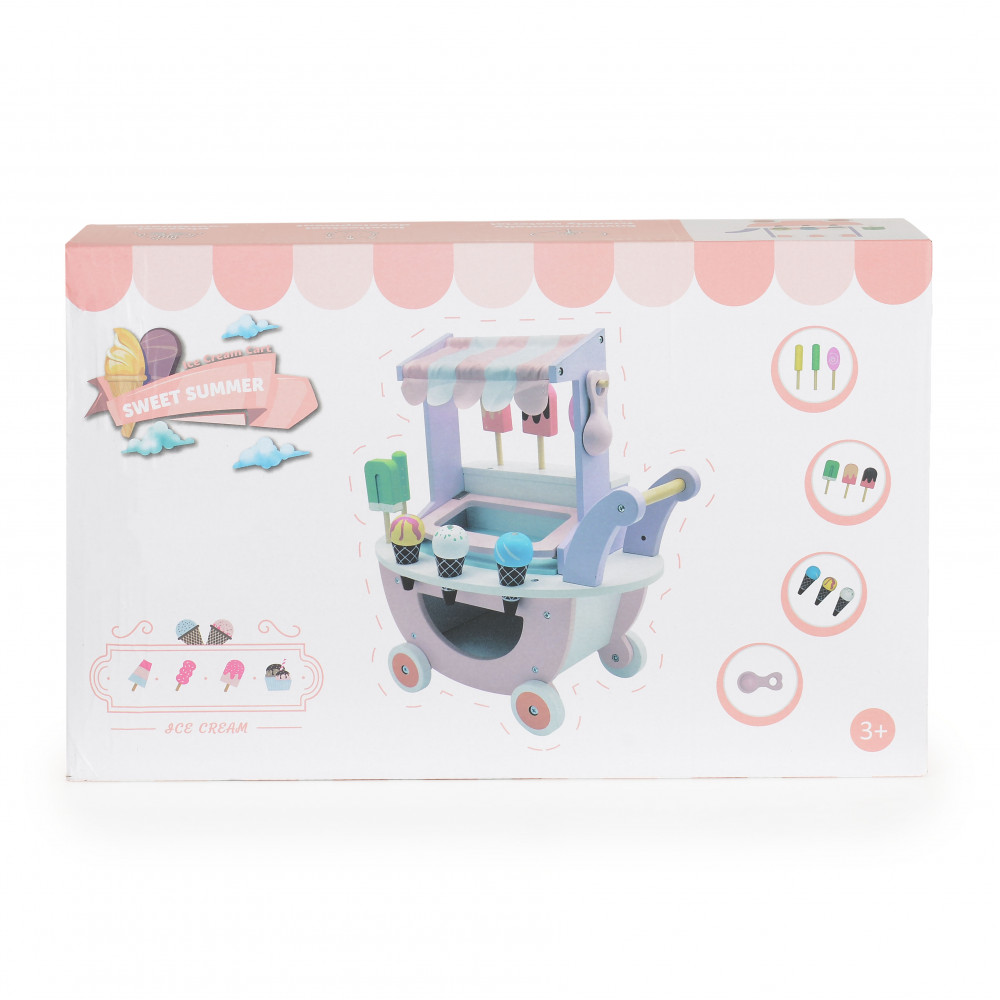 Ξύλινο παγωτατζίδικο της εταιρείας Cangaroo.