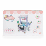 Ξύλινο παγωτατζίδικο της εταιρείας Cangaroo.