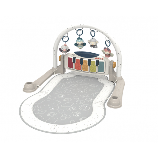 ΧΑΛΑΚΙ ΔΡΑΣΤΗΡΙΟΤΗΤΩΝ ΤΗΣ ΕΤΑΙΡΕΙΑΣ KIKKA BOO ΜΕ ΚΡΕΜΑΣΤΑ ΠΑΙΧΝΙΔΙΑ ΚΑΙ ΜΟΥΣΙΚΟ ΠΙΑΝΑΚΙΔιαθέτει φώτα και λειτουργίες δόνησης και μουσικήςΣυμβάλλει στην ανάπτυξη των κινητικών δεξιοτήτων αλλά και της αντίληψης του β΄ρεφουςΑφρώδες μαλακό το υφασμά του και υποαλλεργικόΔιαστάσεις:Προϊόν: 100x60x60&