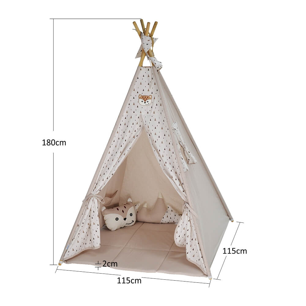 Η μεγαλύτερη παιδική σκηνή της αγοράς με ύψος 1,80cm είναι κατασκευασμένη από φυσικά υλικά για ατέλειωτες ώρες παιχνιδιού!Με την σκηνή-σπιτάκι τα παιδιά έχουν τον δικό τους χώρο για να δημιουργήσουν φανταστικές ιστορίες και να εξελίξουν τα παιχνίδια ρόλων!Θα γίνει η αγαπημένη τους γωνιά στο δωμάτιο 