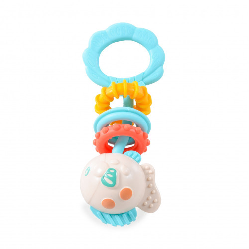 ΚΟΥΔΟΥΝΙΣΤΡΑ ΜΑΣΗΤΙΚΟ ΨΑΡΑΚΙ ΜΕ ΚΡΙΚΟΥΣ MONI TOYS HE0137 BABY RATTLE 3800146222338