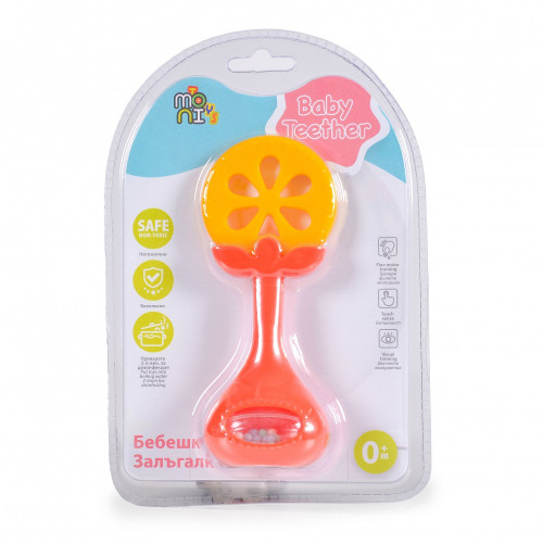 ΚΟΥΔΟΥΝΙΣΤΡΑ ΜΑΣΗΤΙΚΟ ΛΟΥΛΟΥΔΙ MONI TOYS HE0139 BABY RATTLE 3800146222352