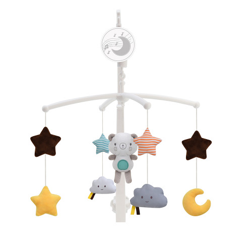 CANGAROO ΜΟΥΣΙΚΟ ΠΕΡΙΣΤΡΕΦΟΜΕΝΟ ΚΡΕΒΑΤΙΟΥ BED MOBILE DREAMY GREY 3800146264734