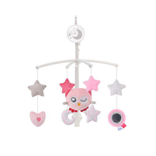 CANGAROO ΜΟΥΣΙΚΟ ΠΕΡΙΣΤΡΕΦΟΜΕΝΟ ΚΡΕΒΑΤΙΟΥ BED MOBILE DREAMY PINK 3800146265311
