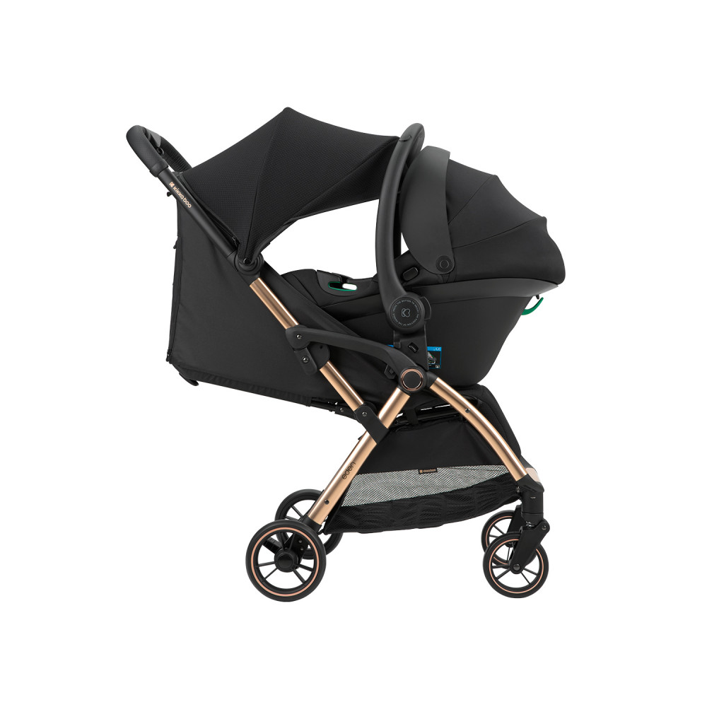 Ασφαλής και σταθερή σύνδεση για ομαλή μετάβαση από το αυτοκίνητο στο καρότσι.