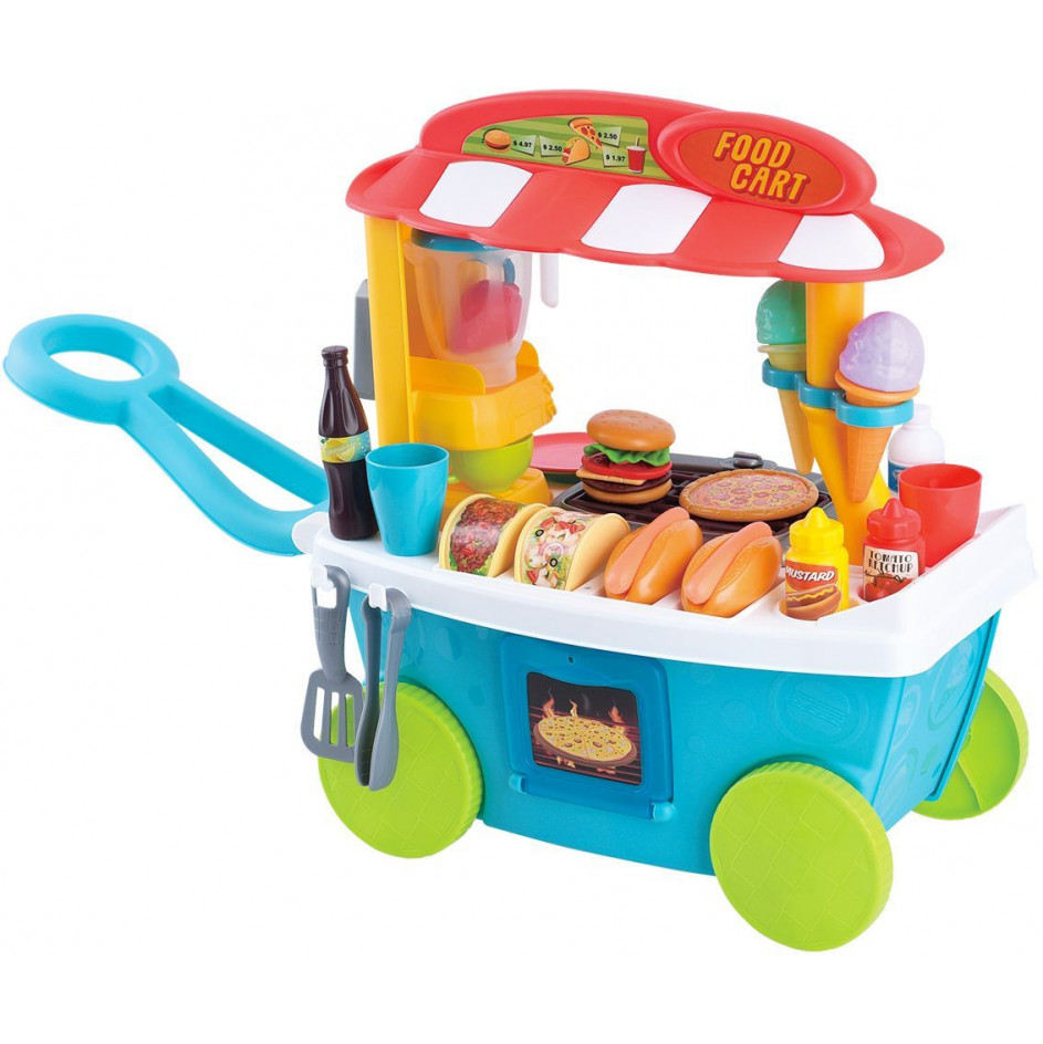Playgo Όχημα Food and Cafe Cart B/O (3518)