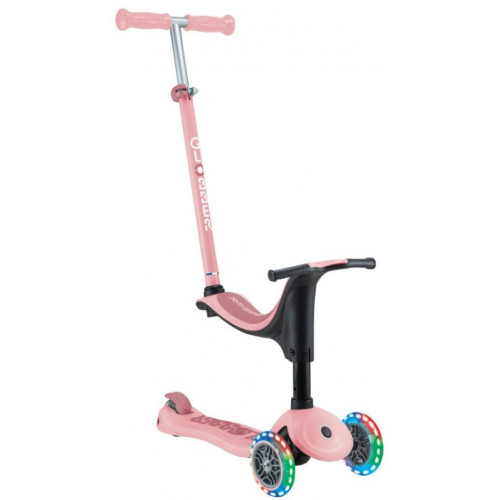 Globber Scooter Go.Up Sporty Lights Pastel Pink (452-710-4)