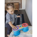 Η φωτογραφία δείχνει ΠΕΡΙΓΡΑΦΗHape Kids II Ξύλινο Magic Touch Drum Upbeat Tunes (800898).