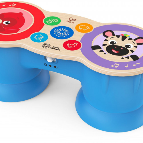 Hape Kids II Ξύλινο Magic Touch Drum Upbeat Tunes (800898)