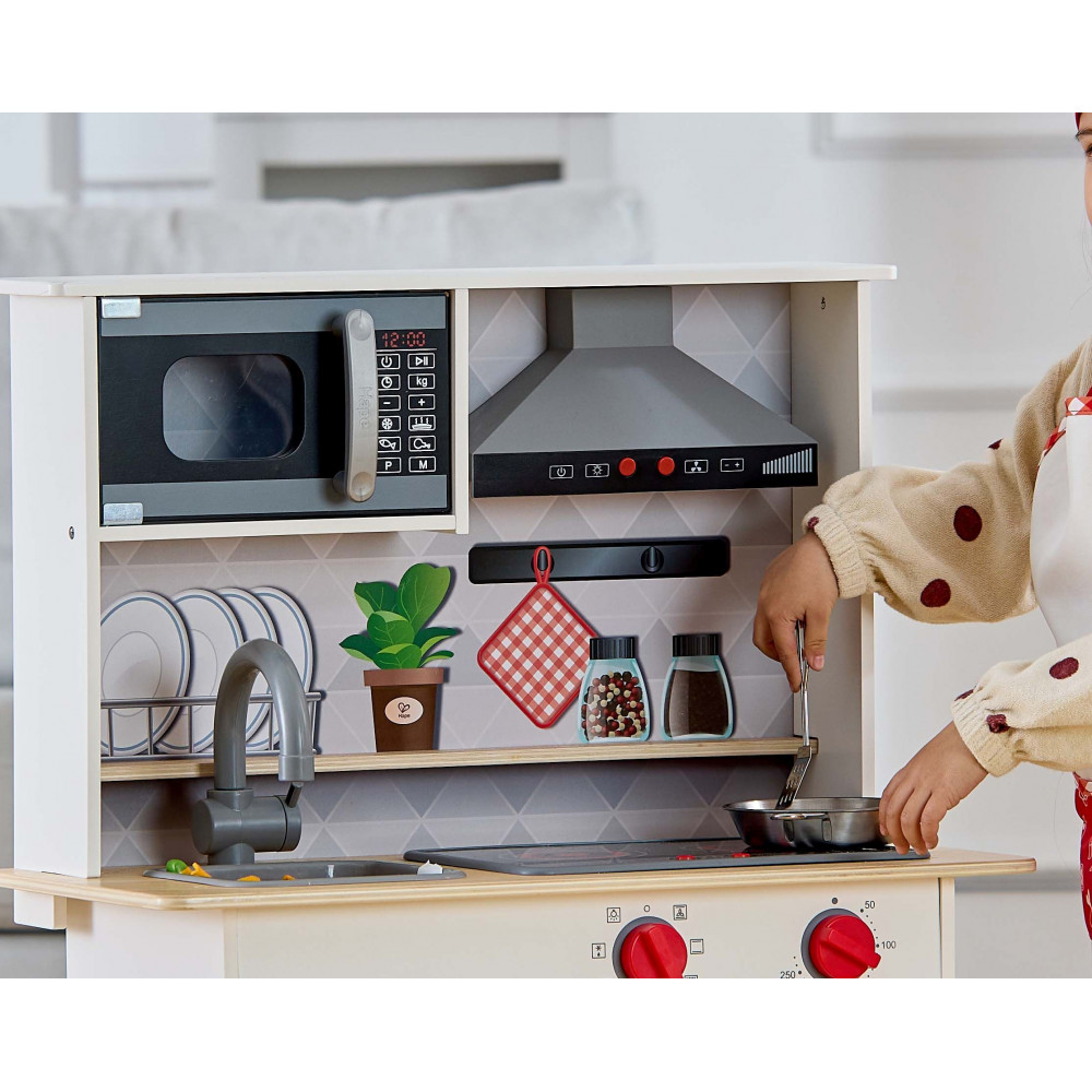 ΠΕΡΙΓΡΑΦΗHape Playfully Delicious Ξύλινη Κουζίνα Super Serve (E3211A).