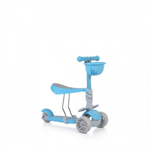ΠΑΤΙΝΙ SCOOTER MONI CANGAROO ΜΕ ΚΑΘΙΣΜΑ BUBBLEGUM BLUE 3800146227265