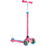 Globber Scooter Primo Plus Lights Fuchsia (442-610-4).