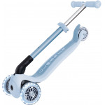 Globber Scooter Junior Foldable Lights Eco Blueberry (692-501).
