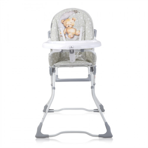 LORELLI ΚΑΡΕΚΛΑΚΙ ΦΑΓΗΤΟΥ HIGH CHAIR MARCEL GREY SLEEPING BEAR 10100322316