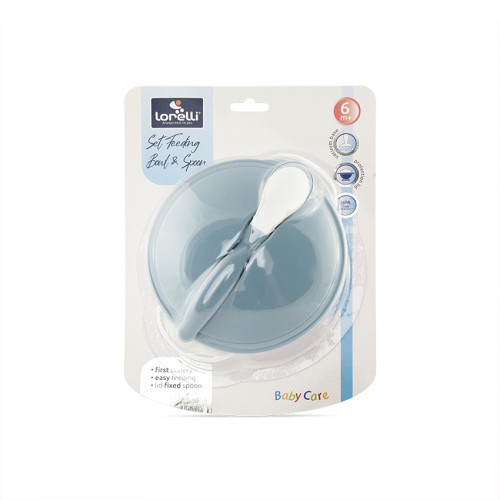 LORELLI ΣΕΤ ΦΑΓΗΤΟΥ ΜΕ ΜΠΩΛ ΚΑΙ ΚΟΥΤΑΛΙ MOONLIGHT BLUE 10230400004