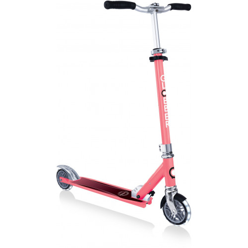 Globber Πατίνι Flow Element Foldable lights-Coral Pink 721-177 - (ΔΩΡΟ AΞΙΑΣ €5 ΚΟΥΔΟΥΝΙ)