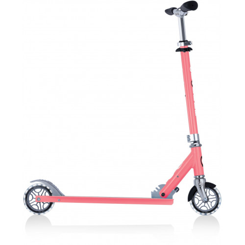 Globber Πατίνι Flow Element Foldable lights-Coral Pink 721-177 - (ΔΩΡΟ AΞΙΑΣ €5 ΚΟΥΔΟΥΝΙ)