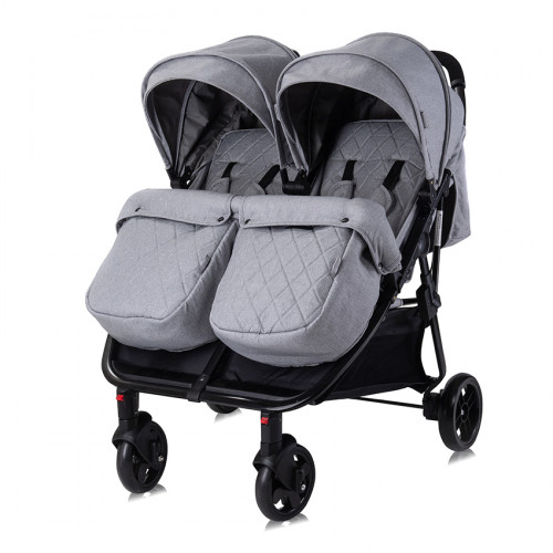 LORELLI ΚΑΡΟΤΣΙ ΔΙΔΥΜΩΝ DUO COOL GREY 10021542386