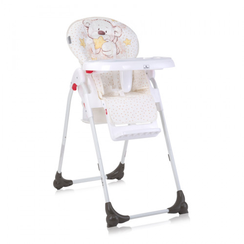 LORELLI ΚΑΡΕΚΛΑΚΙ ΦΑΓΗΤΟΥ DULCE WHITE TEDDY BEAR PU LEATHER 10100452315  - (ΔΩΡΟ AΞΙΑΣ €6 ΜΠΩΛ ΦΑΓΗΤΟΥ)