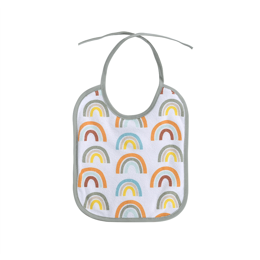 Η φωτογραφία δείχνει Lorelli σετ 7 τεμ σαλιάρες με πετσετέ ύφανση και χαρούμενα σχέδια.