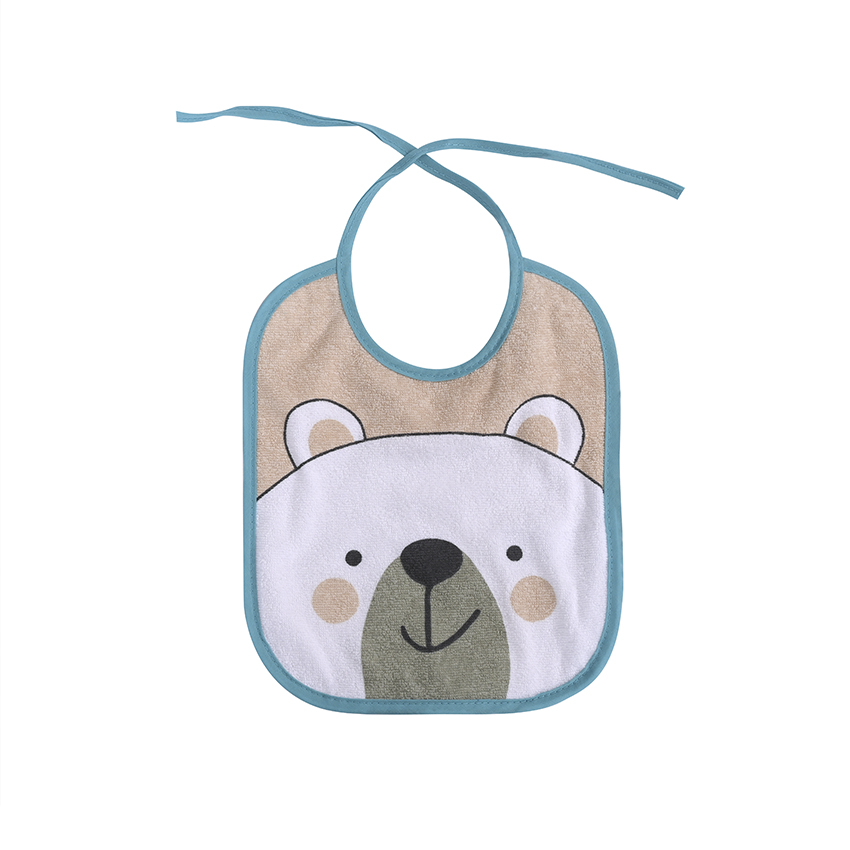 Η φωτογραφία δείχνει Lorelli σετ 7 τεμ σαλιάρες με πετσετέ ύφανση και χαρούμενα σχέδια.