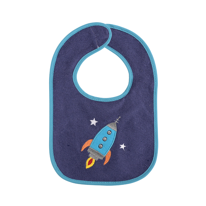 Η φωτογραφία δείχνει Lorelli σετ 7 τεμ σαλιάρες πετσετέ και χαρούμενα κεντημένα σχέδια.